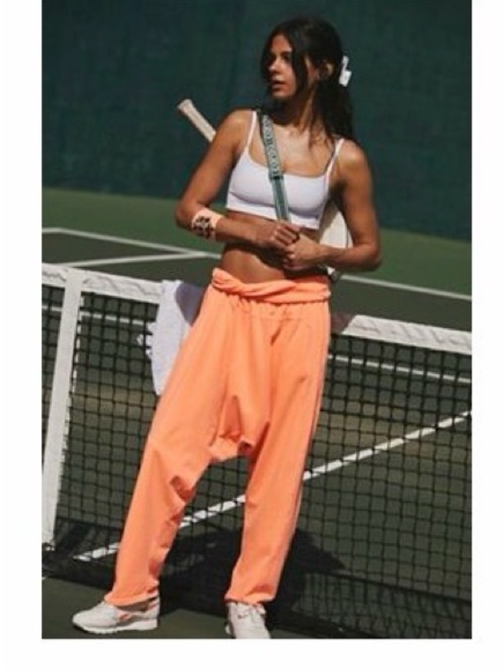 FP MOVEMENT Hotshot Harem Pants in Hot Watermelon
